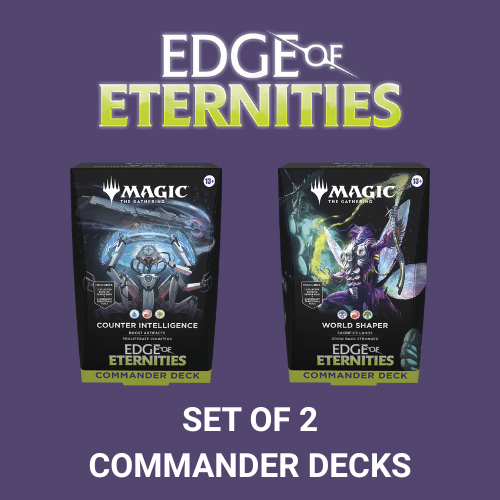 Magic: The Gathering Edge of Eternities Set of 2 Commander Decks image 0